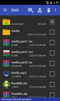 RAR APK screenshot 1 RAR APK screenshot 1