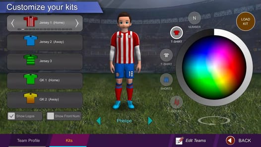 Pro League Soccer APK screenshot 1