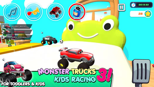 Monster Trucks Game for Kids 3 APK screenshot 1