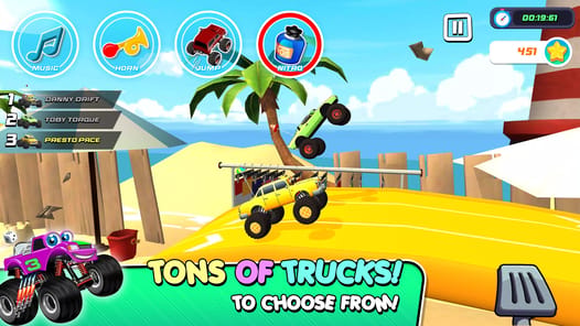 Monster Trucks Game for Kids 3 APK screenshot 1