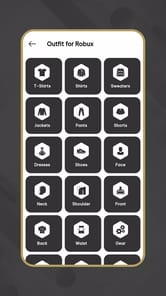 RBX Style - Outfit IDs APK screenshot 1