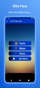 FFF FF Skin Tools & Emotes APK screenshot 1