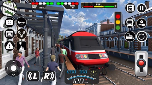 City Train Driver Simulator 3D APK screenshot 1