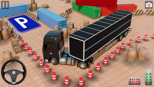Real Euro Truck Parking Games APK screenshot 1