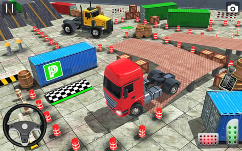Real Euro Truck Parking Games APK screenshot 1