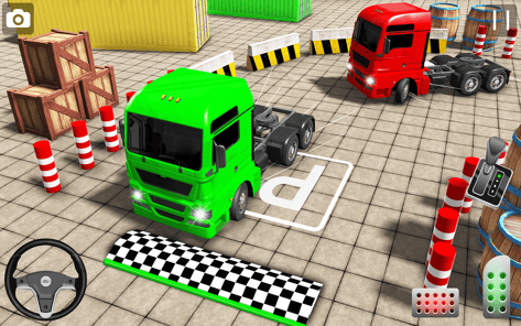 Real Euro Truck Parking Games APK screenshot 1