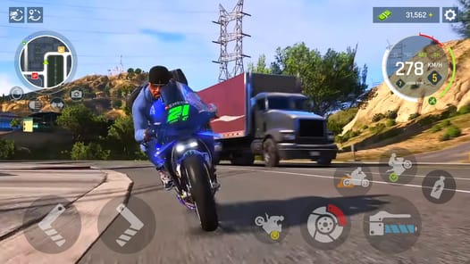 Real Motocycle Driving APK screenshot 1