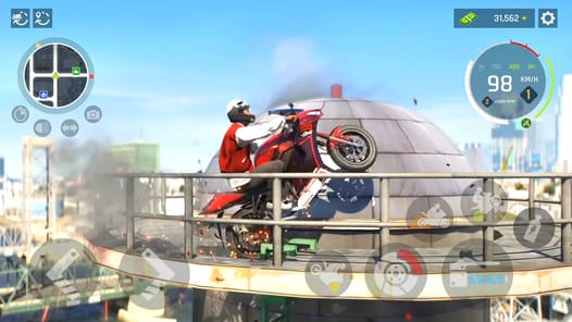 Real Motocycle Driving APK screenshot 1