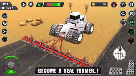 Real Farming: Tractor Game 3D APK screenshot 1