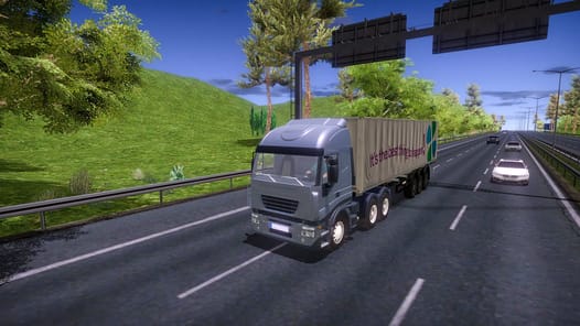 Real Truck Driving 2025 APK screenshot 1