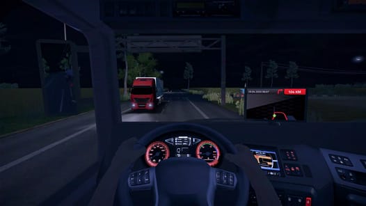 Real Truck Driving 2025 APK screenshot 1