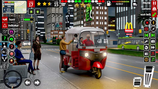 TukTuk Rickshaw Driving Games APK screenshot 1