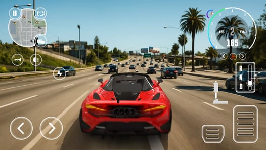 Traffic Driving 3D: Racing Car APK screenshot 1 Traffic Driving 3D: Racing Car APK screenshot 1