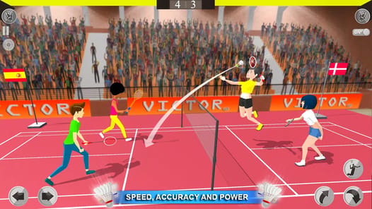 Badminton 3D: Sports Games APK screenshot 1