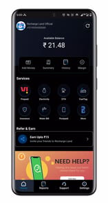 Recharge Land APK screenshot 1