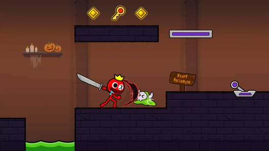 Red Stick Boy: Adventure Game APK screenshot 1