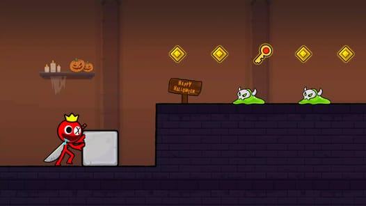 Red Stick Boy: Adventure Game APK screenshot 1