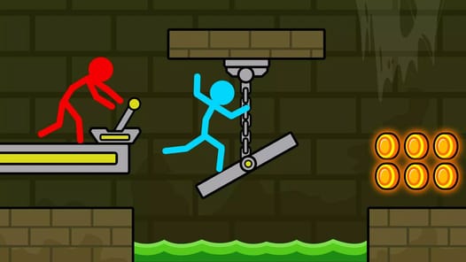 Red and Blue Stick: Animation APK screenshot 1