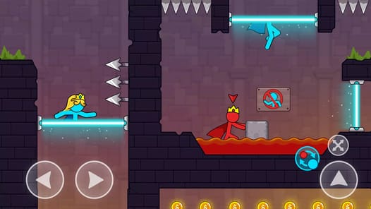 Stick Adventure: Red And Blue APK screenshot 1