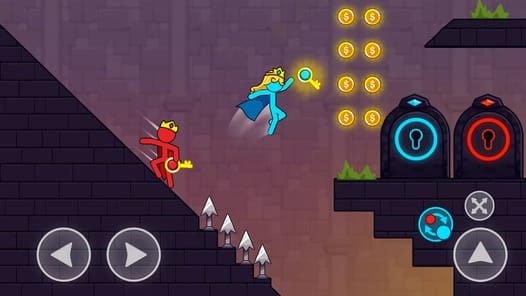 Stick Adventure: Red And Blue APK screenshot 1