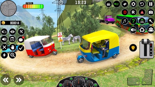 Tuk Tuk Auto Rickshaw Offroad APK screenshot 1