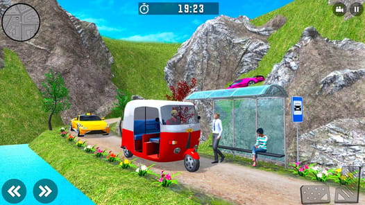 Tuk Tuk Auto Rickshaw Offroad APK screenshot 1