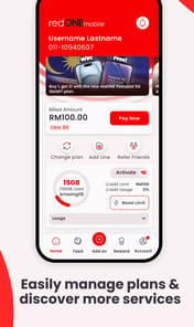 redONE 1App MY APK screenshot 1