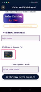 Refer Earn APK screenshot 1