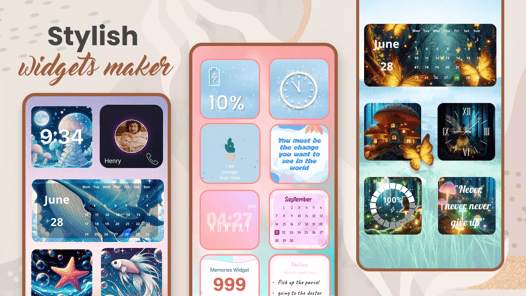 Widget 2025: Aesthetic Widgets APK screenshot 1