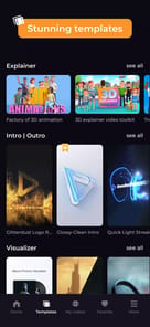 AI Video Maker - Renderforest APK screenshot 1