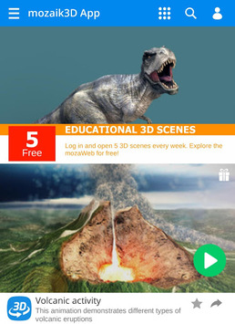 mozaik3D app APK screenshot 1 mozaik3D app APK screenshot 1