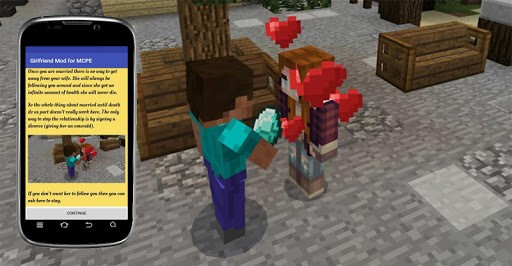 Girlfriend Mod for Minecr APK screenshot 1