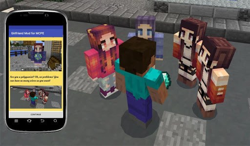 Girlfriend Mod for Minecr APK screenshot 1