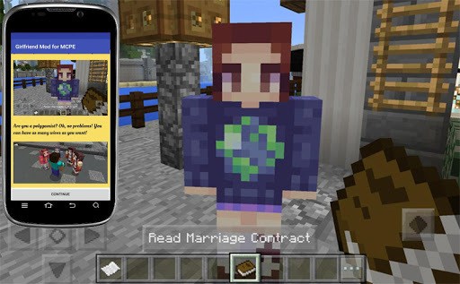Girlfriend Mod for Minecr APK screenshot 1