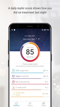 myAir™ for Air10™ by ResMed APK screenshot 1