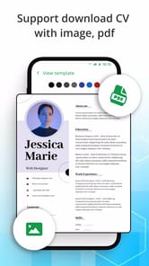 Resume Builder, CV Maker - PDF APK screenshot 1