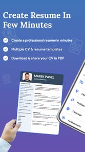 Resume Builder: CV maker PDF APK screenshot 1