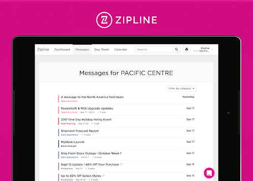 Retail Zipline APK screenshot 1