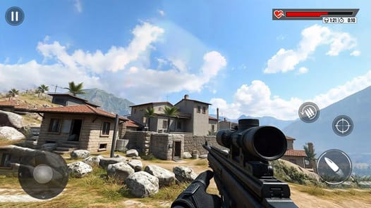 Sniper Shooting Game Offline APK screenshot 1