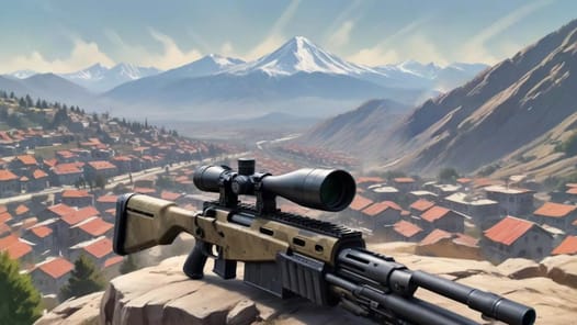 Sniper Shooting Game Offline APK screenshot 1