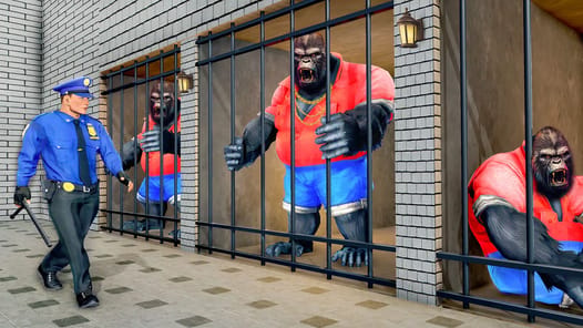 Gorilla Fighting: Hero Game APK screenshot 1