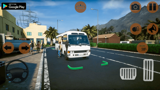 Minibus Simulator City Bus APK screenshot 1