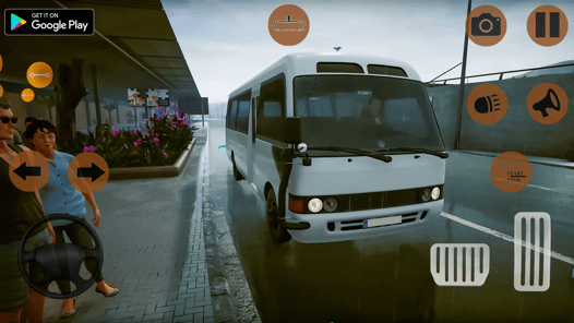 Minibus Simulator City Bus APK screenshot 1
