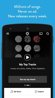 Napster APK screenshot 1