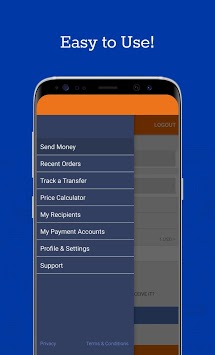 Ria Money Transfer APK screenshot 1