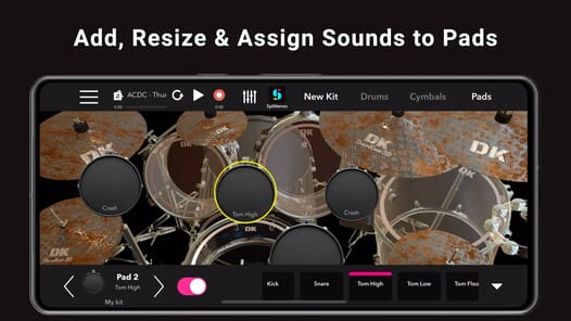 DrumKnee 3D APK screenshot 1