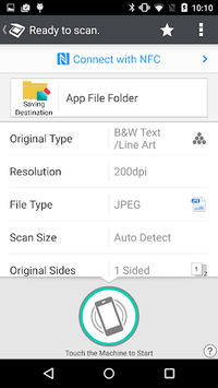 RICOH Smart Device Connector APK screenshot 1