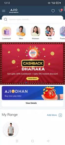 Ajio Business APK screenshot 1
