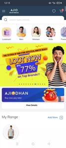Ajio Business APK screenshot 1