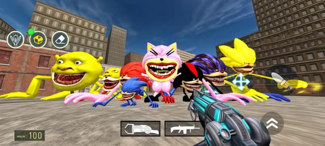 Nextbots In Playground mod APK screenshot 1